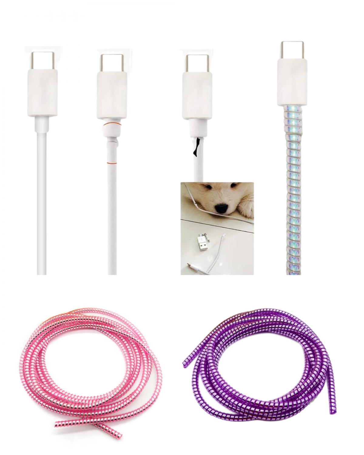 Protector Espiral de Cable 